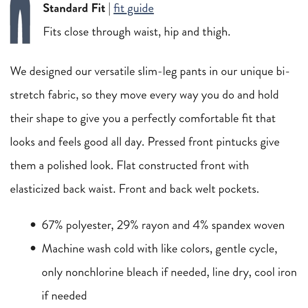 J.Jill Essential Stretch-Twill Pants Size 14. - Picture 4 of 8